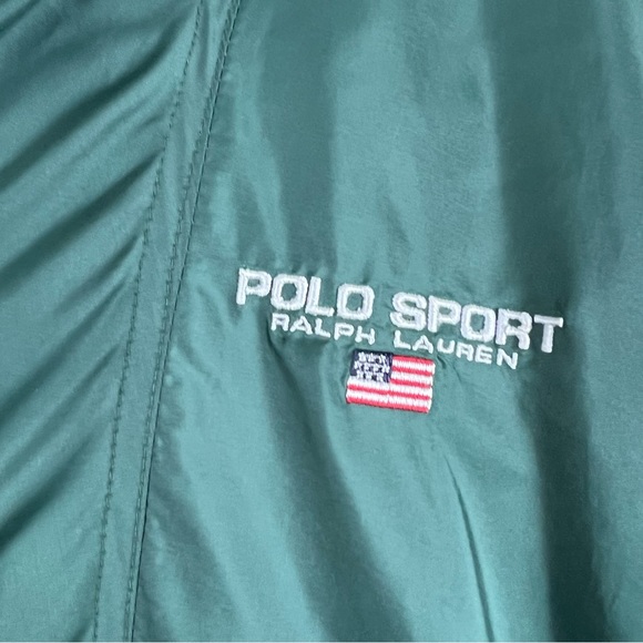 Vintage 1990s Ralph Lauren Polo Sport Parka Windbreaker Medium - Picture 3 of 6